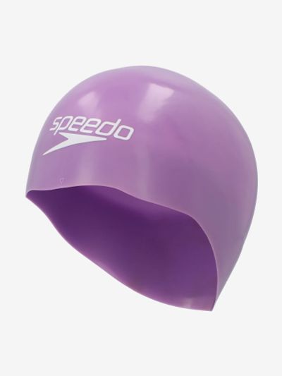 Лот: 25689788. Фото: 1. Шапочка для плавания Speedo, Фиолетовый. Другое (спортивная одежда)