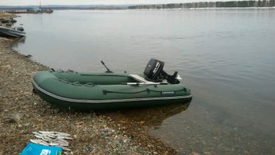 Лот: 11803805. Фото: 1. Лодка ПВХ330с мотором sea -pro9... Другое (водный транспорт)