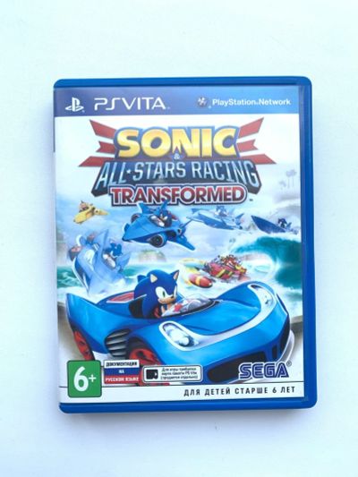 Лот: 19098910. Фото: 1. Sonic & All-Stars Racing PS Vita. Игры для консолей
