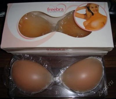 Лот: 5572248. Фото: 1. freebra силиконовый бюстгальтер. Нижнее бельё