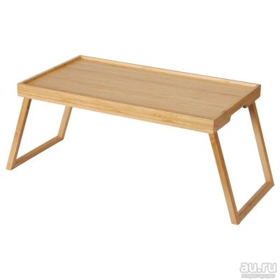 Лот: 18229437. Фото: 1. Поднос на ножках, бамбук IKEA... Предметы сервировки