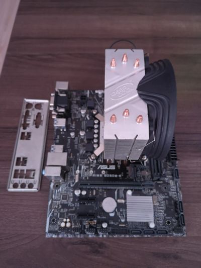 Лот: 20945442. Фото: 1. Комплект: i3-6100 + Кулер Deepcool... Комплекты запчастей