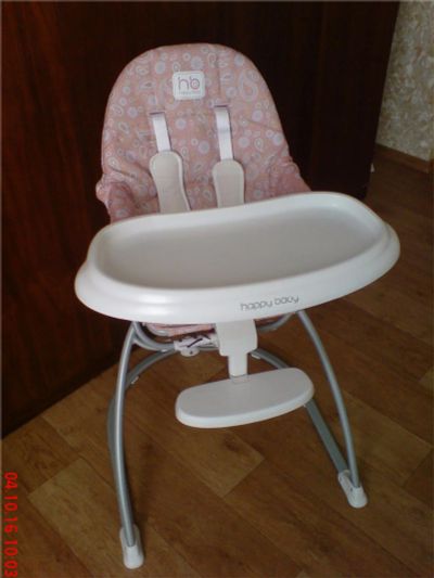 Лот: 8312650. Фото: 1. Стульчик для кормления Happy Baby... Стульчики для кормления
