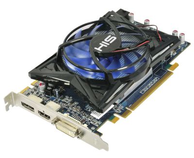 Лот: 11743374. Фото: 1. Видеокарта HIS HD 5770 1Gb GDDR5... Видеокарты