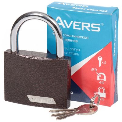 Лот: 24306533. Фото: 1. Замок навесной Avers, PD-01-75... Замки