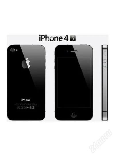 Лот: 2361723. Фото: 1. iPhone 4S 16 gb рст черный. Смартфоны
