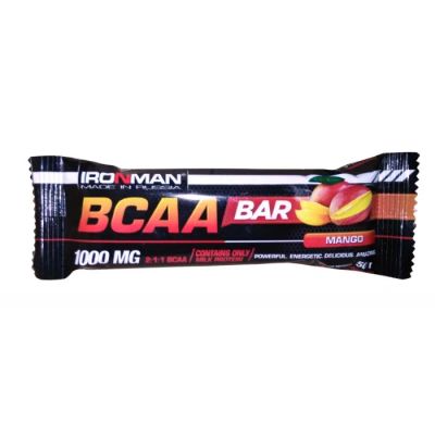 Лот: 9219435. Фото: 1. BCAA bar от Ironman (Спортивное... Спортивное питание, витамины