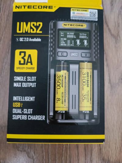 Лот: 22223692. Фото: 1. Зарядное устройство Nitecore ums2. Зарядные устройства