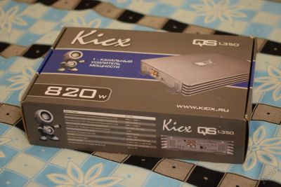 Лот: 5101574. Фото: 1. Усилитель Kicx qs 1.350. Усилители