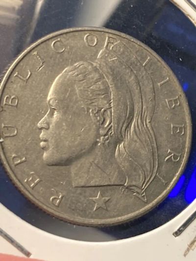 Лот: 19854989. Фото: 1. Либерия 50 центов, 1975. Африка