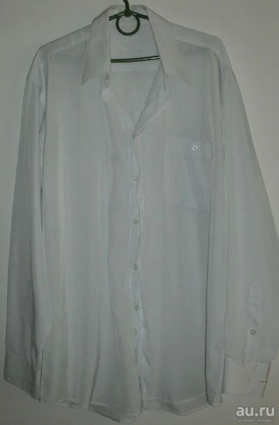 Лот: 8559605. Фото: 1. Рубашка мужская белая Castello... Рубашки