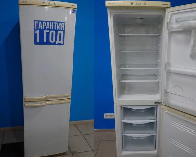 Лот: 21012344. Фото: 1. Холодильник Samsung RL-28 FBSW... Холодильники, морозильные камеры