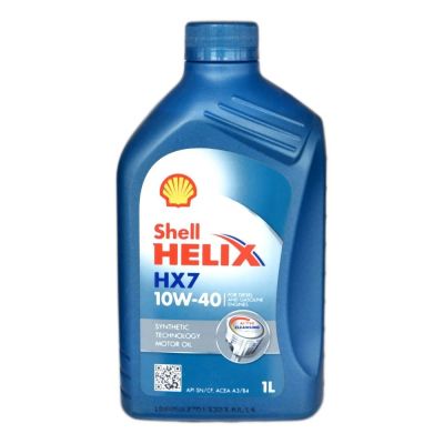 Лот: 13122207. Фото: 1. Масло Shell Helix НХ7 10/40 1л... Масла, жидкости
