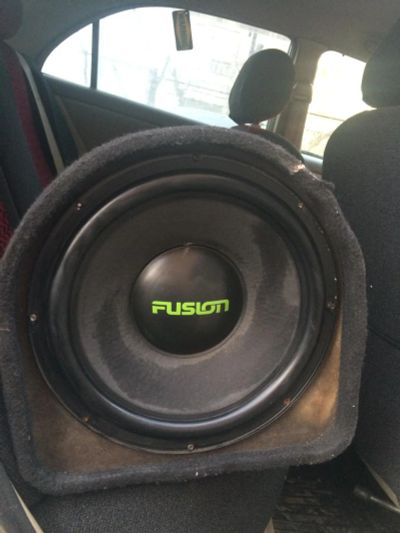 Лот: 7140570. Фото: 1. Сабвуфер активный Fusion FBS-AT120. Активные акустические системы