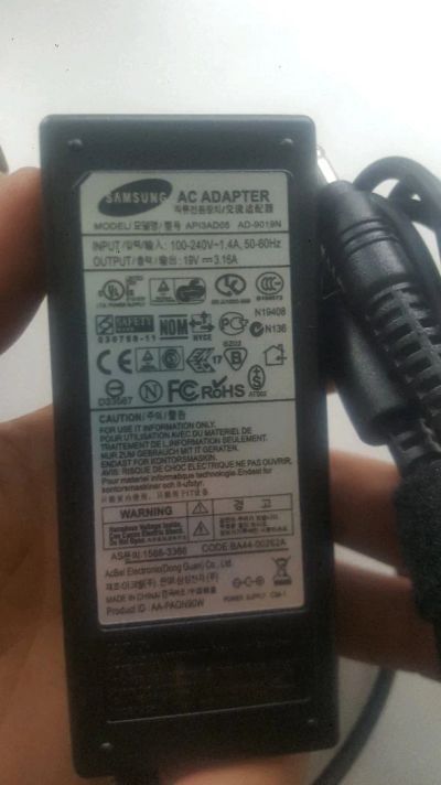 Лот: 11535300. Фото: 1. Блок питания для ноутбуков Samsung... Корпуса, блоки питания
