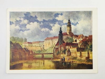 Лот: 23298541. Фото: 1. Гавранек Бедржих. Вид на Чешский... Открытки, конверты