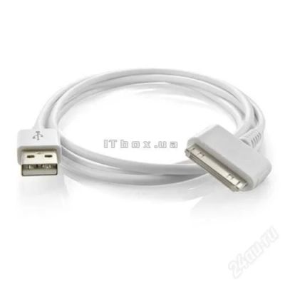 Лот: 3534671. Фото: 1. USB Кабель iPhone 3G/3Gs/4/4G... Дата-кабели, переходники