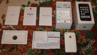 Лот: 712220. Фото: 1. Iphone 3G 16GB White неисправный. Смартфоны