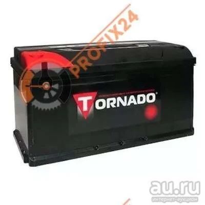 Лот: 13288608. Фото: 1. Аккумулятор TORNADO 100 А/Ч, Прямая... Аккумуляторы