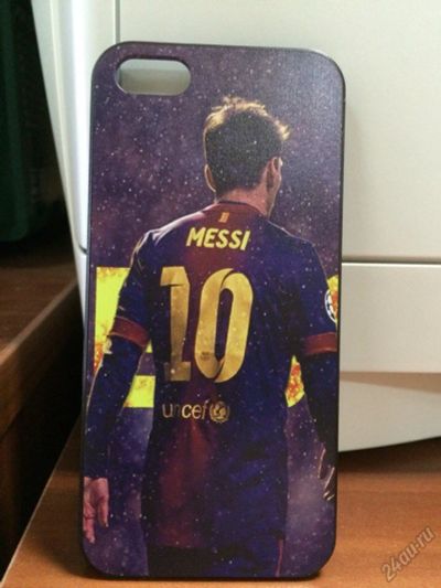 Лот: 5816295. Фото: 1. Чехол на iPhone 5 messi 10. Чехлы, бамперы