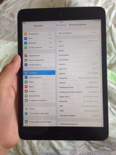 Лот: 7843977. Фото: 1. Ipad mini 16 gb. Планшеты