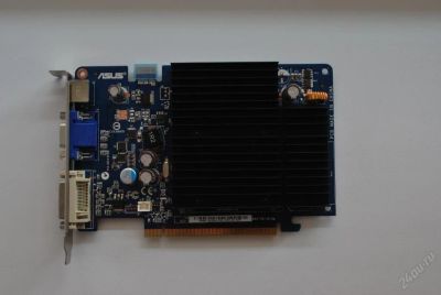 Лот: 76618. Фото: 1. ASUS GF EN8500GT SILENT/HTP/512M... Видеокарты