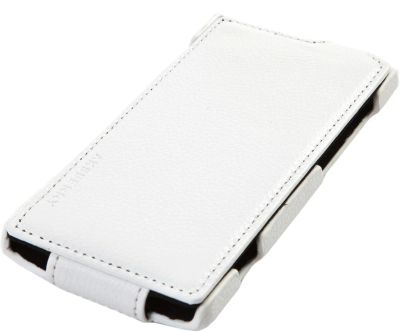 Лот: 3646927. Фото: 1. Чехол-книжка HTC Desire 300 белый. Чехлы, бамперы