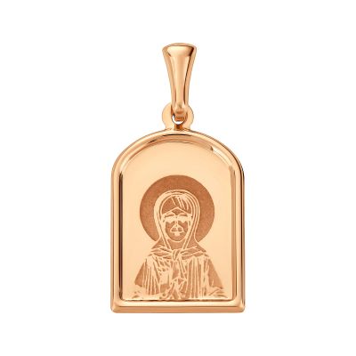 Лот: 23844978. Фото: 1. Золотая подвеска Икона Святой... Другое (ювелирные изделия, бижутерия, часы)