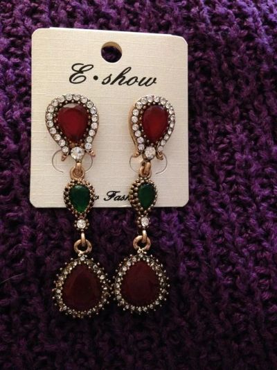 Лот: 4839882. Фото: 1. Серьги 7. Серьги, каффы