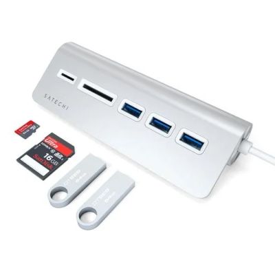 Лот: 21439051. Фото: 1. USB-хаб Satechi USB-C USB Hub... USB хабы