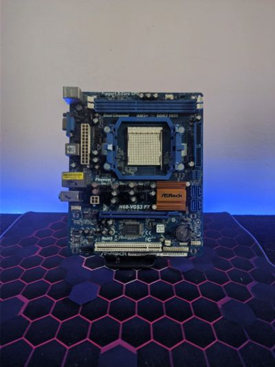 Лот: 25319534. Фото: 1. Материнская плата Asrock N68-VGS3... Материнские платы