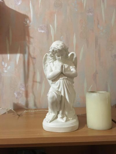 Лот: 9563938. Фото: 1. Фигурка, статуэтка, Ангел. Фигурки, статуэтки