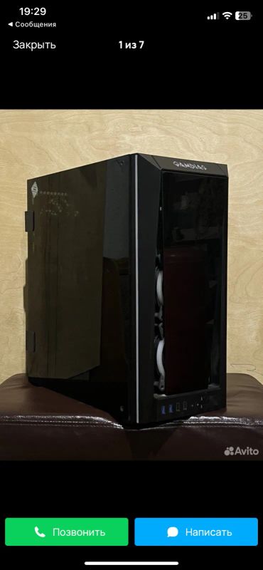 Лот: 24427340. Фото: 1. Мощный пк i7 9700- rtx2070s- 16gb. Компьютеры в сборе