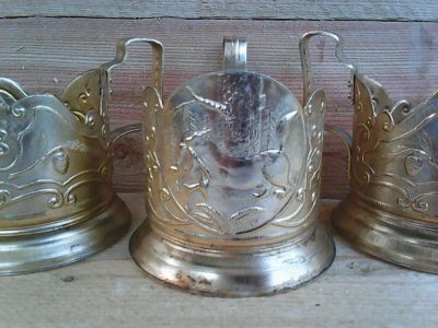 Лот: 8219389. Фото: 1. Подстаканник ,,Добыча,,. Предметы интерьера и быта