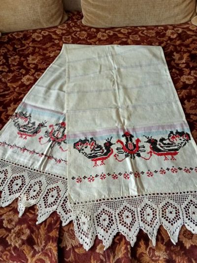 Лот: 25547067. Фото: 1. Рушник и полотенце (салфетка). Скатерти, салфетки