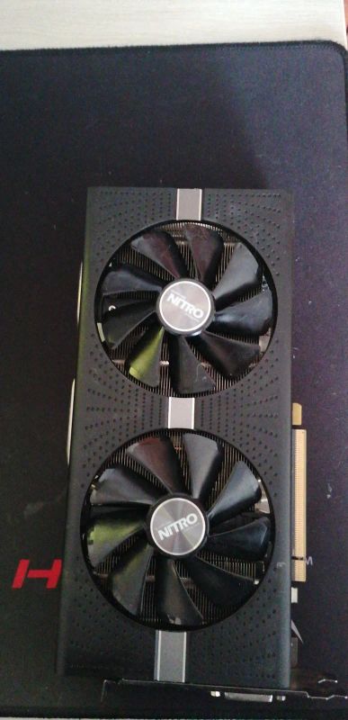 Лот: 19954403. Фото: 1. Sapphire rx 580 4gb. Видеокарты