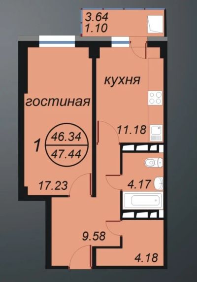 Лот: 3607892. Фото: 1. Долевое 1к ЖК "Вавиловский" Кленовый... Квартиры, студии