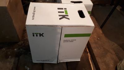 Лот: 13725468. Фото: 1. Кабель витая пара UTP 5E ITK. Сетевые кабели
