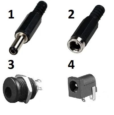 Лот: 7283592. Фото: 1. Куплю Штекеры Гнёзда 5.5х2.1мм... Разъёмы