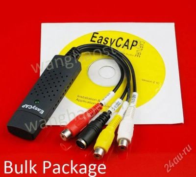 Лот: 958582. Фото: 1. Видео захват EasyCAP USB 2.0. ТВ-тюнеры и карты захвата