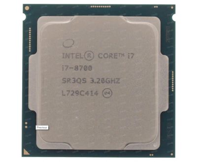 Лот: 12711371. Фото: 1. Процессор Intel Core i7-8700 OEM. Процессоры