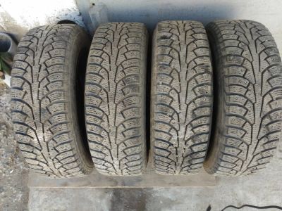 Лот: 14452508. Фото: 1. Nokian hakkapeliitta 5, 4 шт 185... Шины на дисках