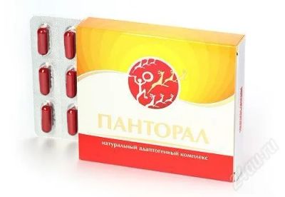 Лот: 935947. Фото: 1. БАД "Панторал" (блистер). Красноярск