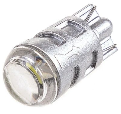 Лот: 19857049. Фото: 1. Лампа 12В Т10 PL 2SMD Линза в... Электроприборы для автомобиля