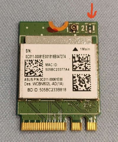 Лот: 24869892. Фото: 1. Wi-Fi модуль + Bluetooth NGFF... WiFi, Bluetooth адаптеры