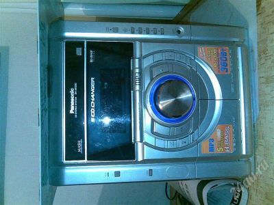 Лот: 641909. Фото: 1. Центр panasonic sa-ak 330+ колонки... Музыкальные центры, магнитолы