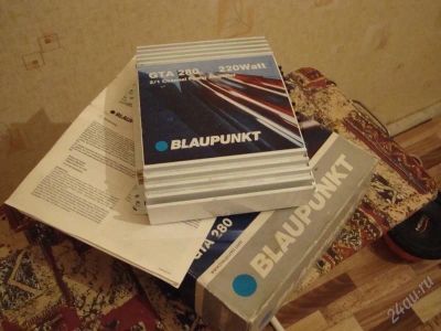Лот: 1192682. Фото: 1. Усилитель Blaupunkt GTA280. Усилители