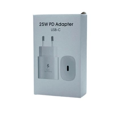 Лот: 22144055. Фото: 1. СЗУ CE USB-C/PD 25W White. Зарядные устройства, блоки питания, адаптеры сетевые для смартфонов