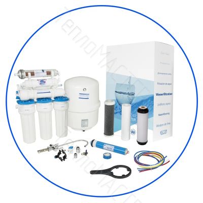 Лот: 24898545. Фото: 1. AQUAFILTER Фильтр 7-и ступенчатая... Водоочистка, фильтры для воды