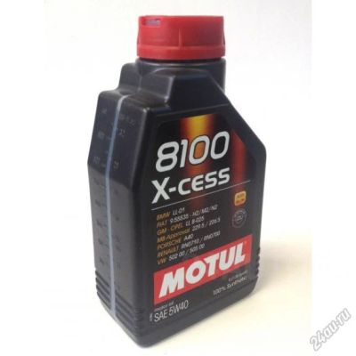 Лот: 8684833. Фото: 1. MOTUL 5W40 8100 X-CESS 1L. Масла, жидкости